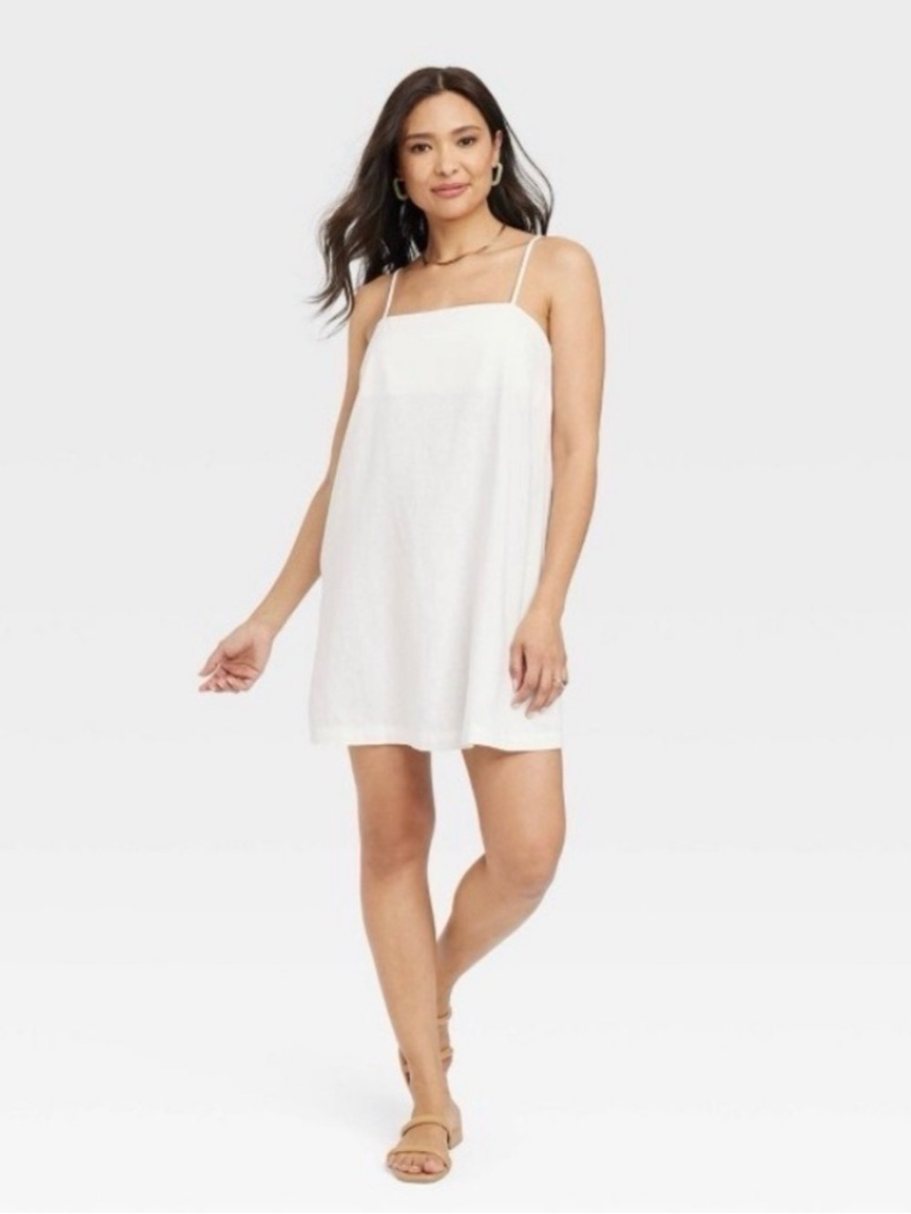 A New Day Linen Mini Dress